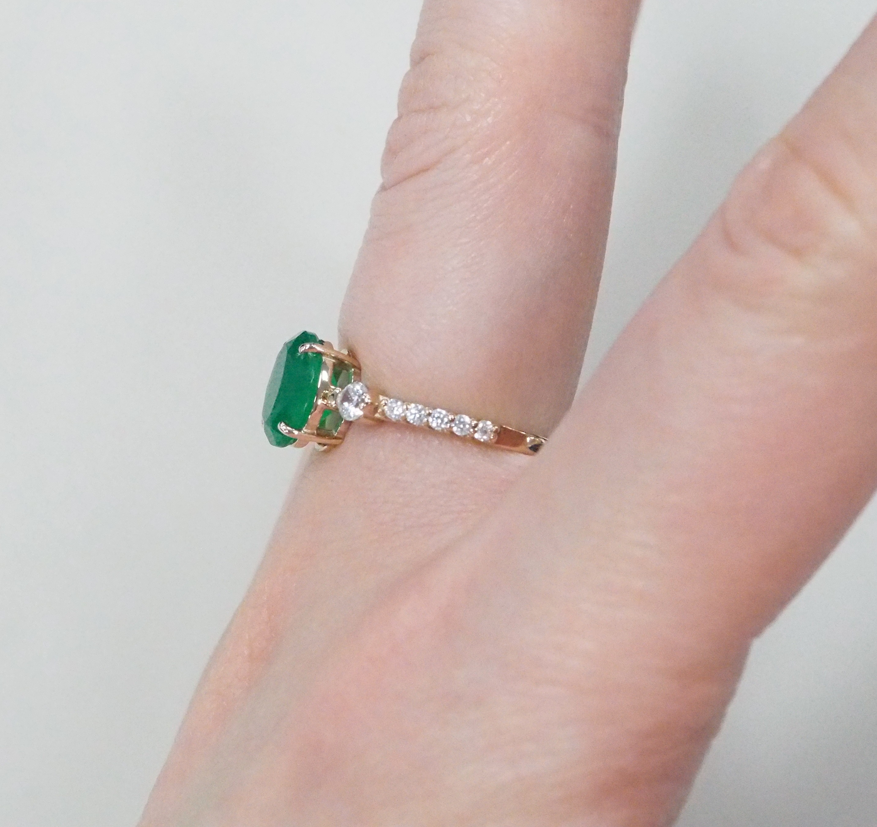 Серебряное кольцо с агатом